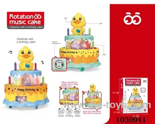 Electric toys with universal&light&music in color  box