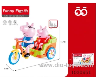 Electric toys with light&music in color  box
