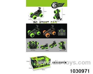 2.4G RC stunt car in window box