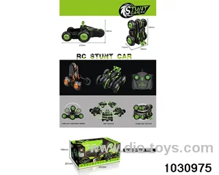 2.4G 6ch RC stunt car in window box