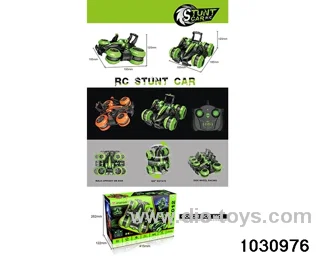 2.4G 6ch RC stunt car in window box