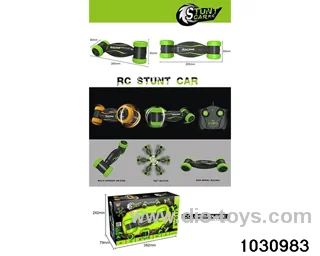2.4G RC stunt car in window box