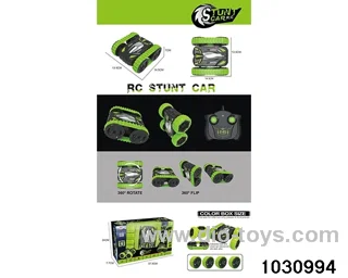 RC stunt double-sided car included battery