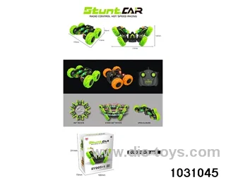 2.4G RC stunt car in color box