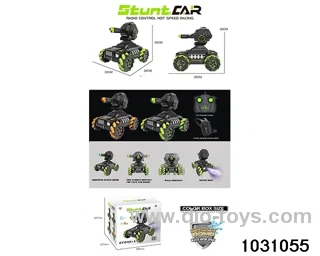 1:12 RC stunt car in color box
