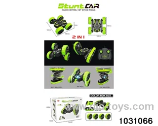 2.4G RC stunt car in color box