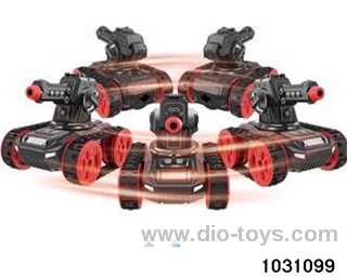 1:18 RC stunt car in color box