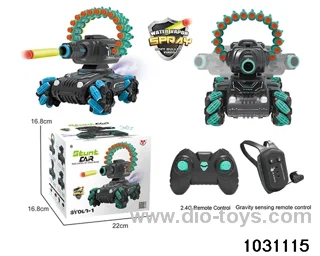 1:16 10ch RC stunt car in color box