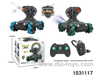 1:16 10ch RC stunt car in color box