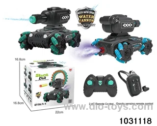1:16 10ch RC stunt car in color box