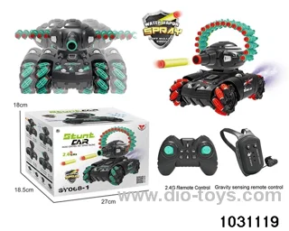 1:14 14ch RC stunt car in color box