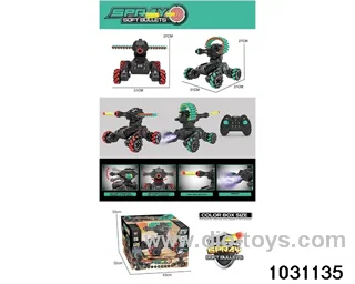 1:10 14ch RC stunt car in window box