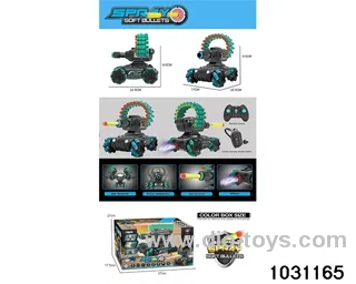 1:16 10ch RC stunt car in window box