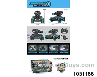 1:16 10ch RC stunt car in window box