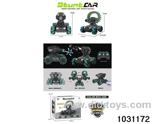 1:16 14ch RC stunt car in color box