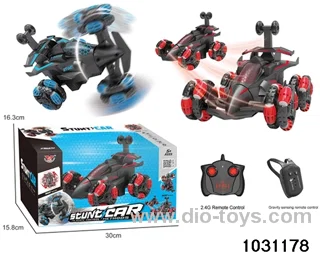 6ch RC stunt car in window box