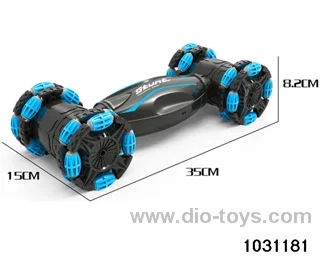6ch RC stunt car in window box