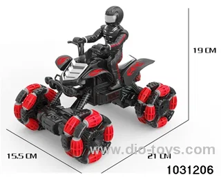 1:18 RC stunt car in window box