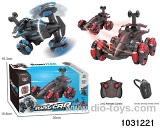 6ch RC stunt car in window box