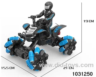 1:18 RC stunt car in window box