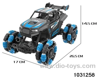 1:14 RC stunt car in window box