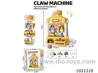 electric Doll machine with light&music