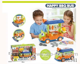 2 in 1 Transfiguration barbecue bus in window box