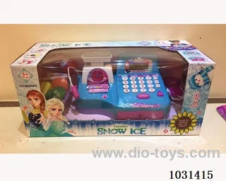 cash register with light&sound in window box