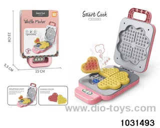 Color changing waffle set in 5PCS paper card