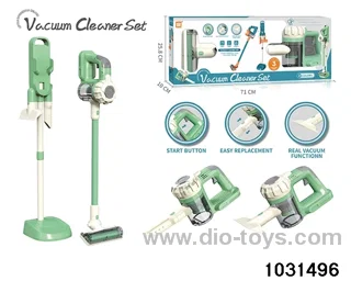 Handheld vacuum cleaner with stand set in window box