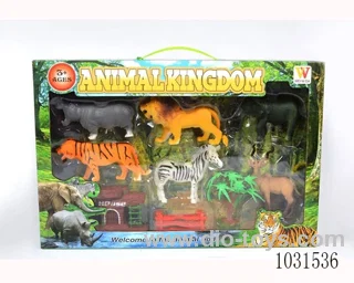animals set 6 inch in Window box