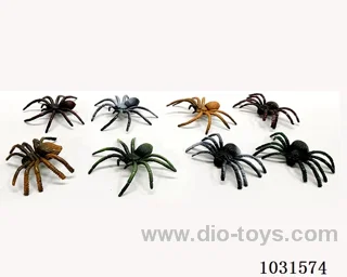 8pcs animals set 4 inch in PP bag with header