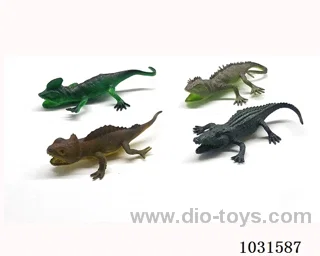 4pcs animals set 6 inch in PP bag with header
