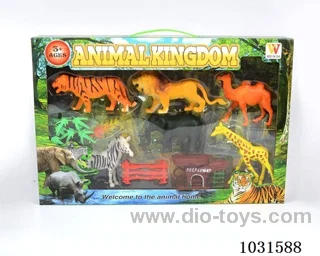animals set 6 inch in Window box