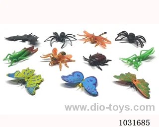 11pcs animals set in PP bag with header