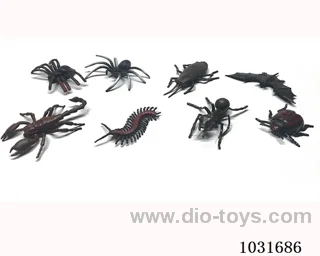8pcs animals set in PP bag with header