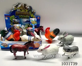 5pcs animals set in display box