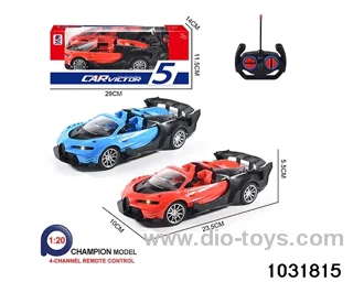 1:20 4ch RC car in window box(No electricity ) in window box