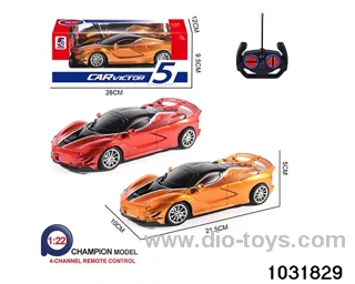 1:22 4ch RC car in window box(No electricity ) in window box