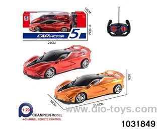1:20 4ch RC car in window box(No electricity ) in window box