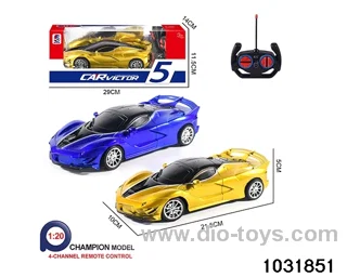 1:20 4ch RC car in window box(No electricity ) in window box