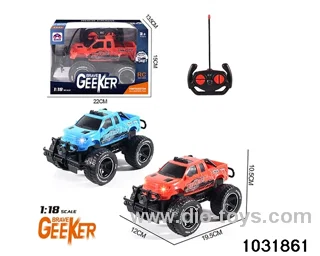 1:18 4ch RC car in window box(No electricity ) in window box