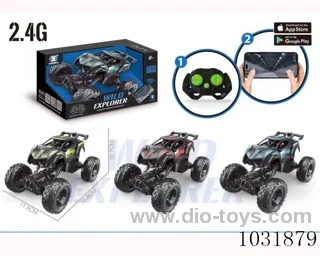 2.4G Bluetooth RC climbing car include battery in window box