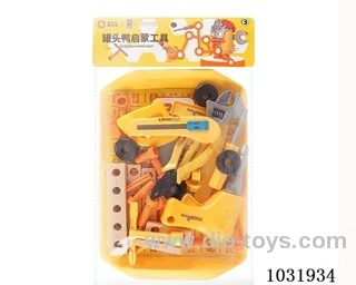 Tool set in poly bag header