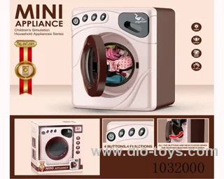 Electric Washing machine with light in window box