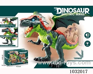 B/O dinosaur with light&sound in window box