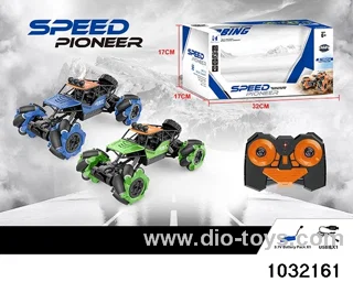 Alloy Climbing Sideways RC Car in window box