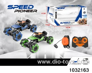 Alloy Climbing Sideways RC Car in window box