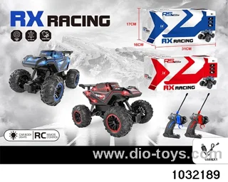 4ch Lighted Climbing Car in window box