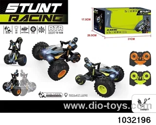 Transformation RC car in window box